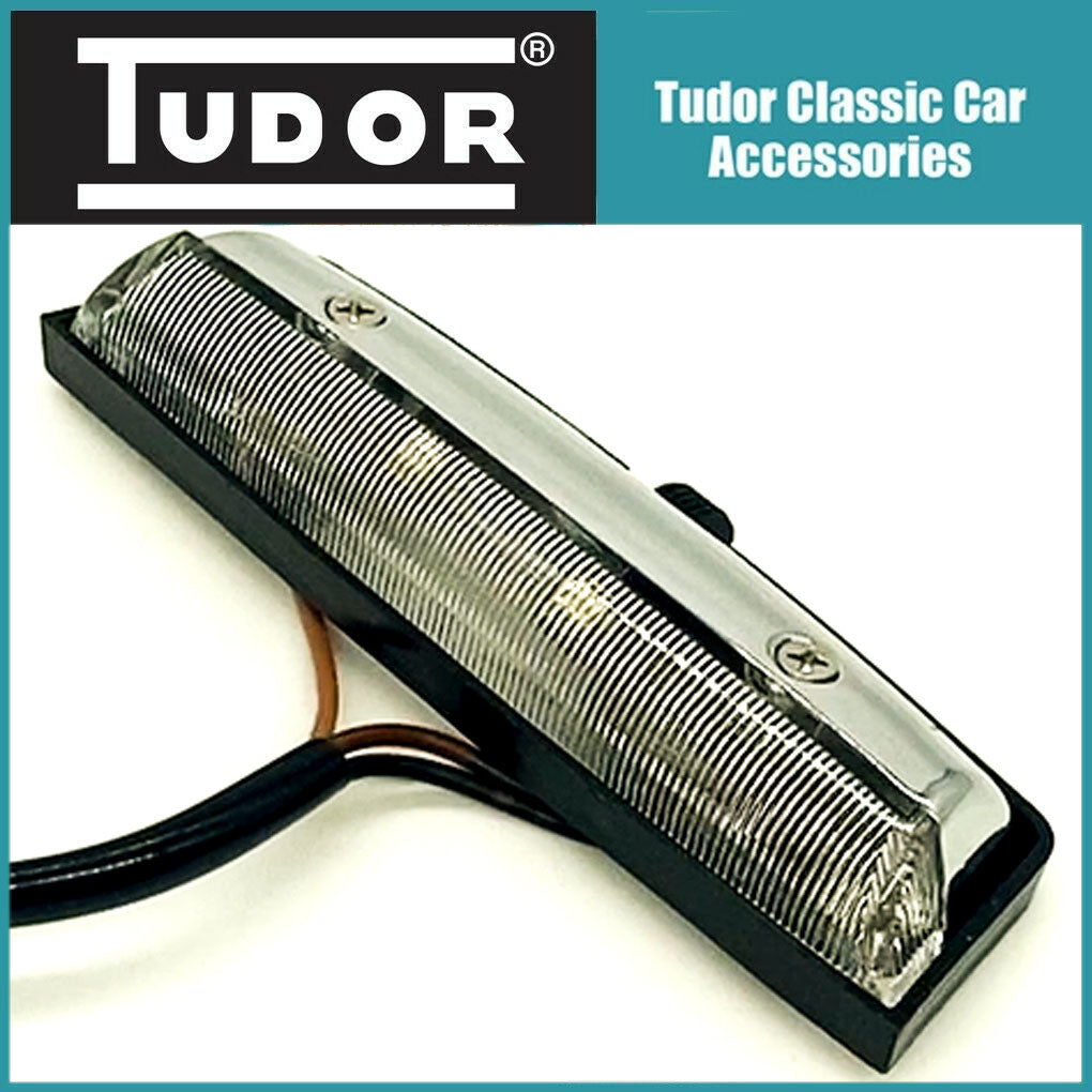 BHA5138 Interior Lamp Light On / Off Switch - Classic Car Chrome