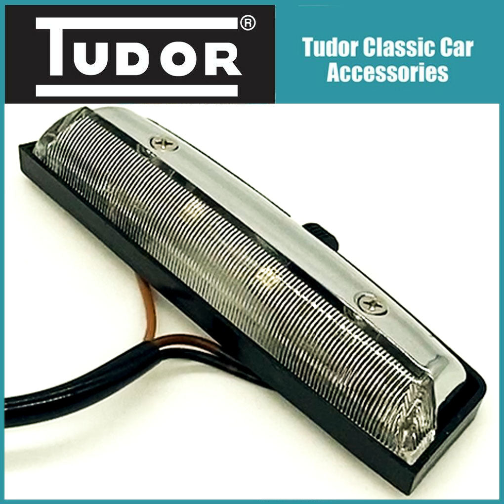 BHA5138 Interior Lamp Light On / Off Switch - Classic Car Chrome