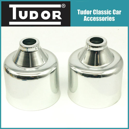 SU HS4 HIF4 High quality Chrome DASHPOT COVERS for SU 1 1/2" Carbs from Tudor