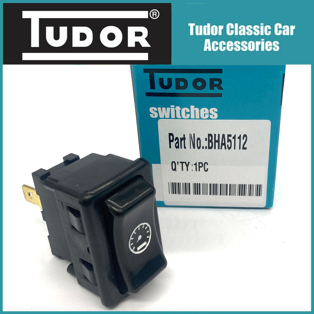 Switch Midget AH Sprit Dash Panel Light Rocker Switch BHA5112 39738 159SA