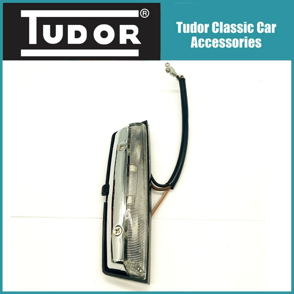BHA5138 Interior Lamp Light On / Off Switch - Classic Car Chrome