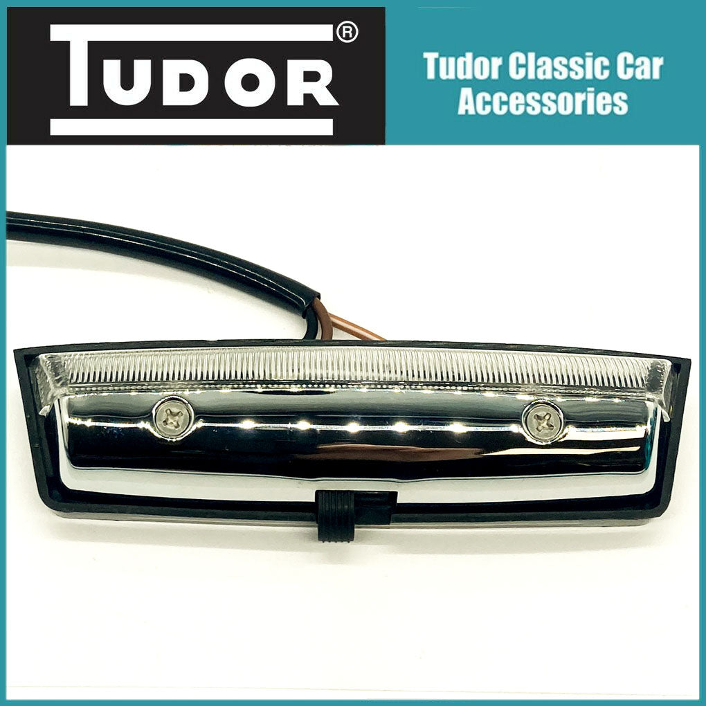 BHA5138 Interior Lamp Light On / Off Switch - Classic Car Chrome