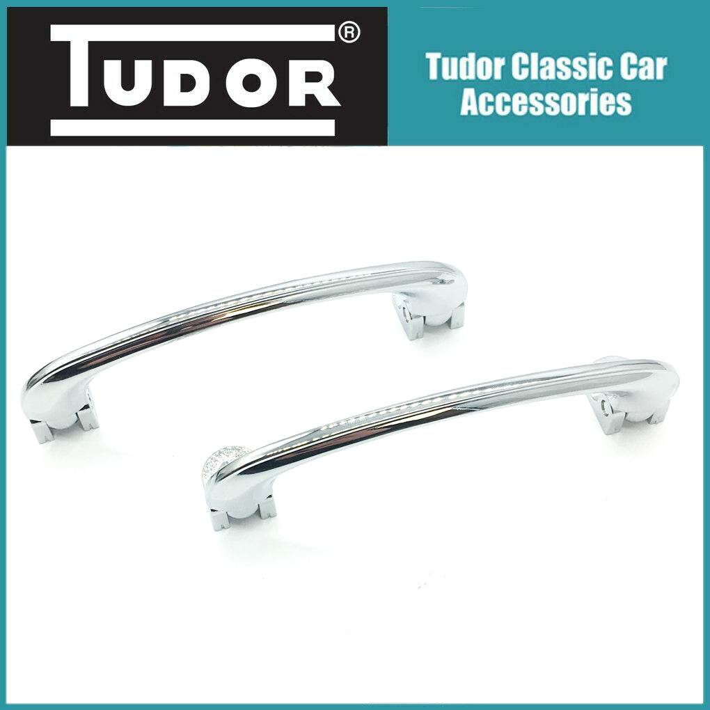 Pair Tudor Chrome Interior Door Pull Handles 650306 LWH106