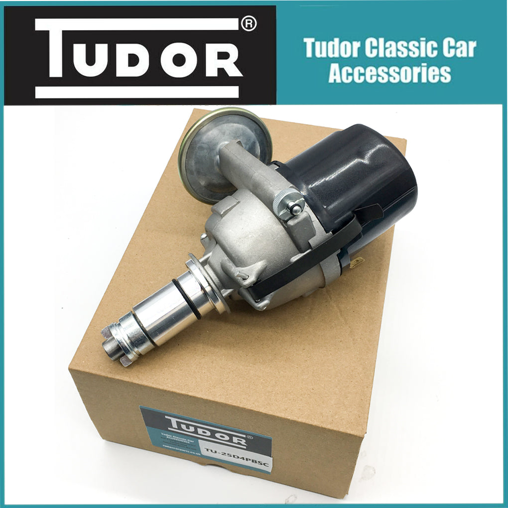 Tudor 25D4 Traditional Lucas Style Points Distributor with Brass cap