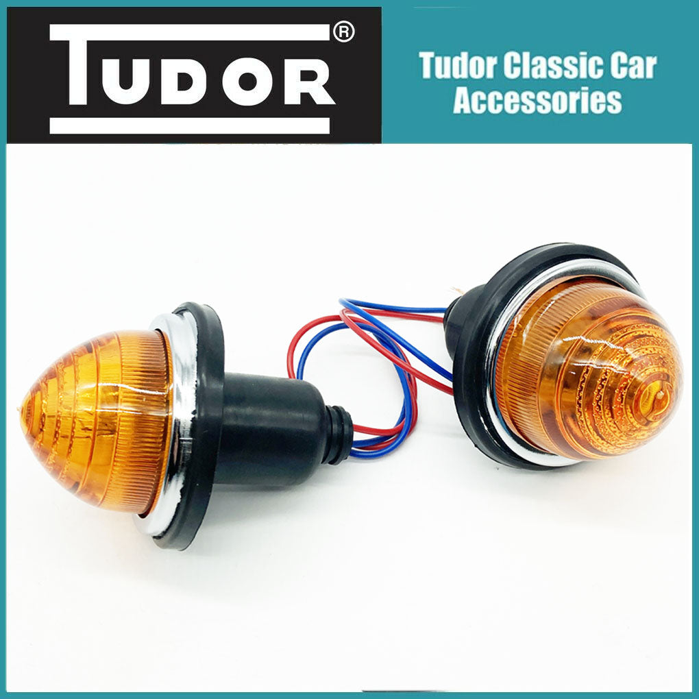 Pair Amber Indicator Lamps / Tail Lamps L594
