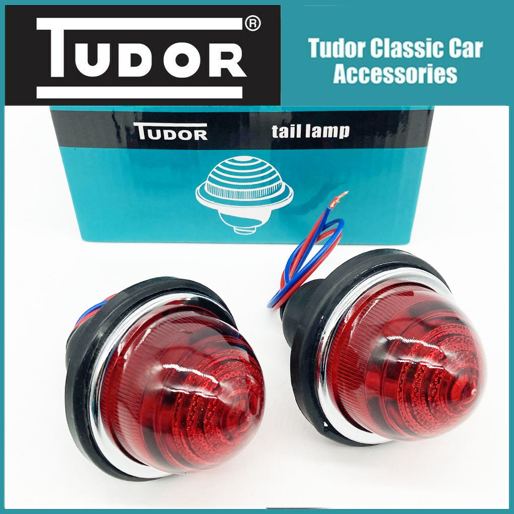 Pair Red Tail Stop / Tail Lamp L594