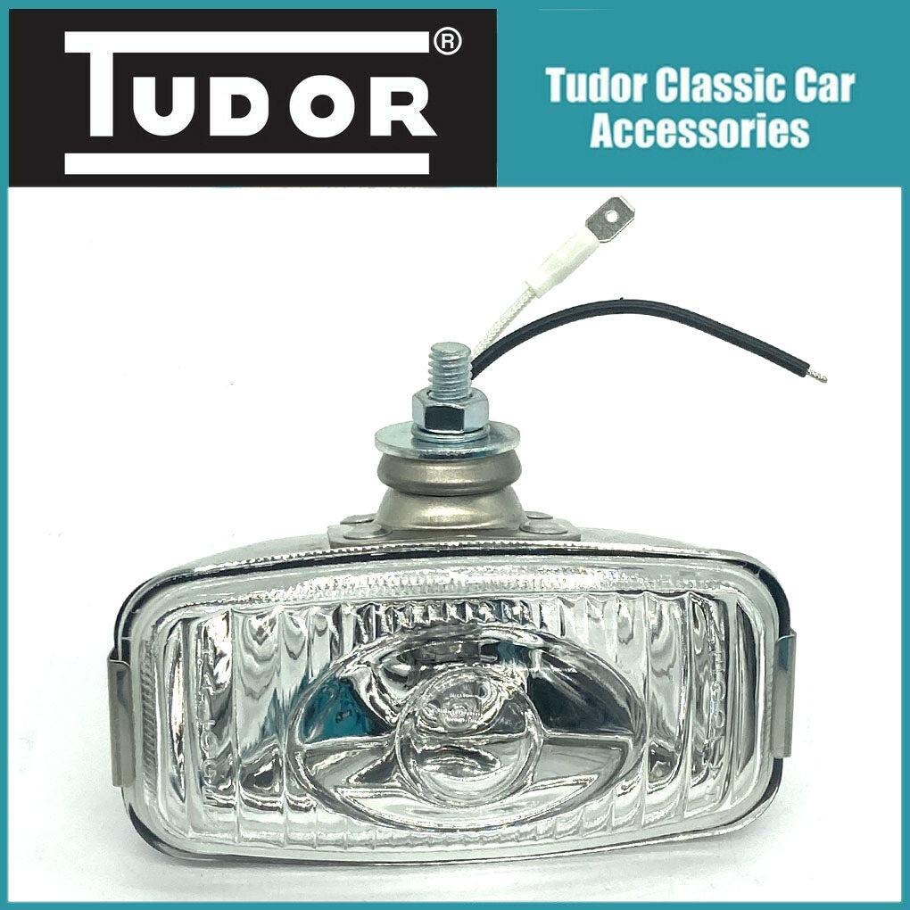 Classic Car Reverse lamp Light 12v Glass lens with Stainless Steel body