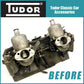 SU HS4 HIF4 High quality Chrome DASHPOT COVERS for SU 1 1/2" Carbs from Tudor