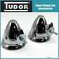 Pair Chrome Classic Bullet Wing Mirrors Single Bolt Fitting Convex Glass