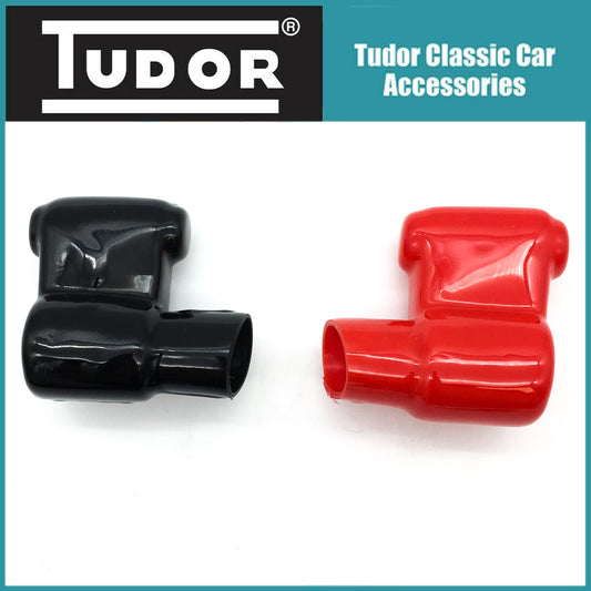 Classic Mini Models Battery Terminal Protect Covers Pair Positive and Negative