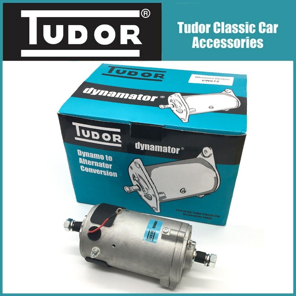 Tudor Dynamator Dynamo to Alternator Conversion 6V Body 12V Internals Replaces Bosch